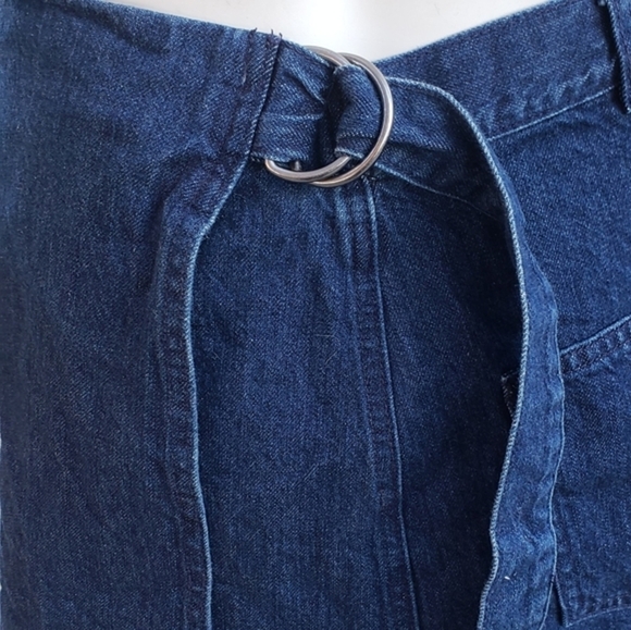 Madewell Raw-Hem Mini Wrap Skirt - Picture 5 of 9